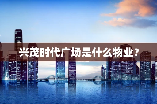 兴茂时代广场是什么物业？