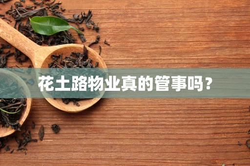花土路物业真的管事吗？