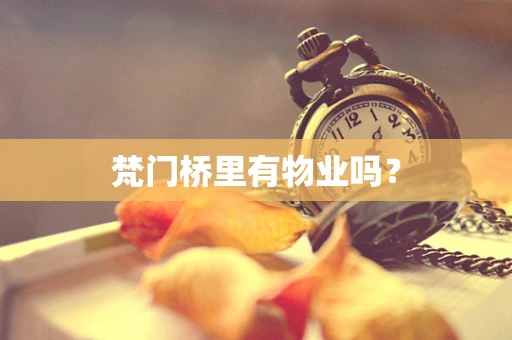 梵门桥里有物业吗？