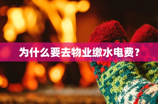 为什么要去物业缴水电费？