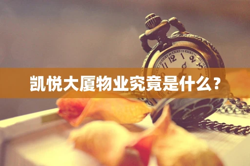 凯悦大厦物业究竟是什么？