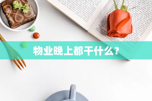 物业晚上都干什么？