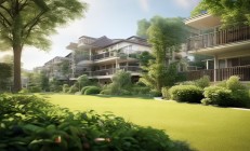 小区没住物业费用能减半吗？