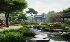 御祥花园物业管事吗？