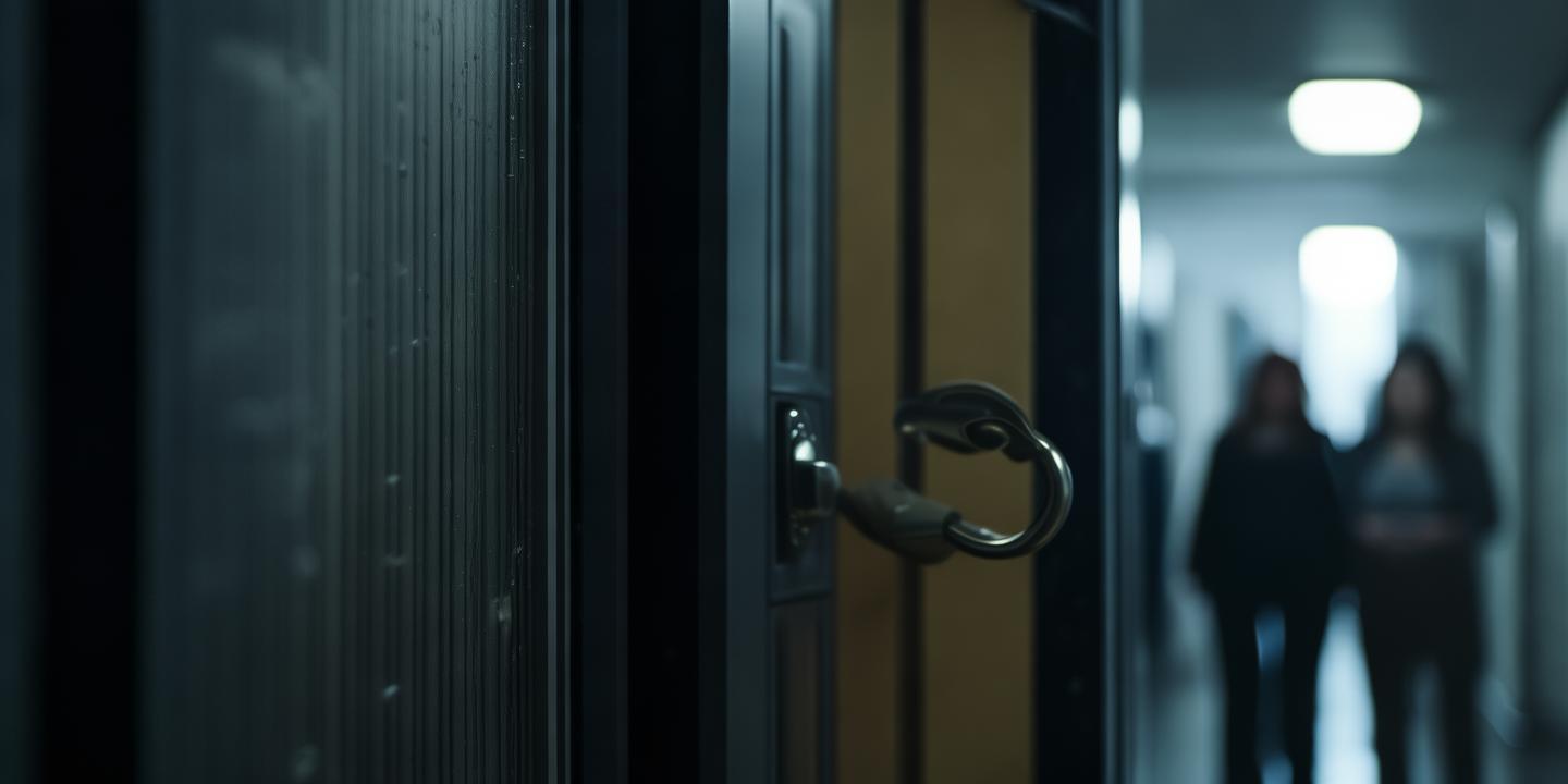 物业把通道门锁上合法吗？