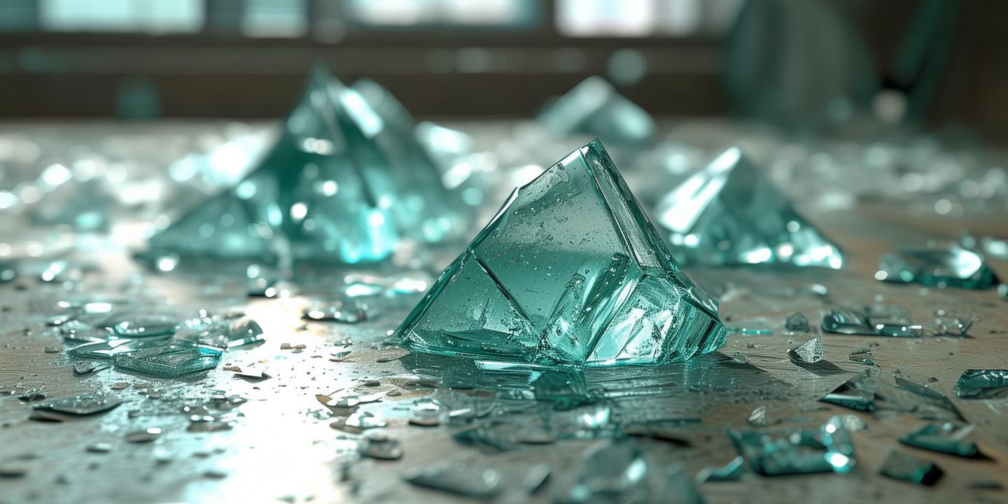 物业弄碎玻璃算违法吗？