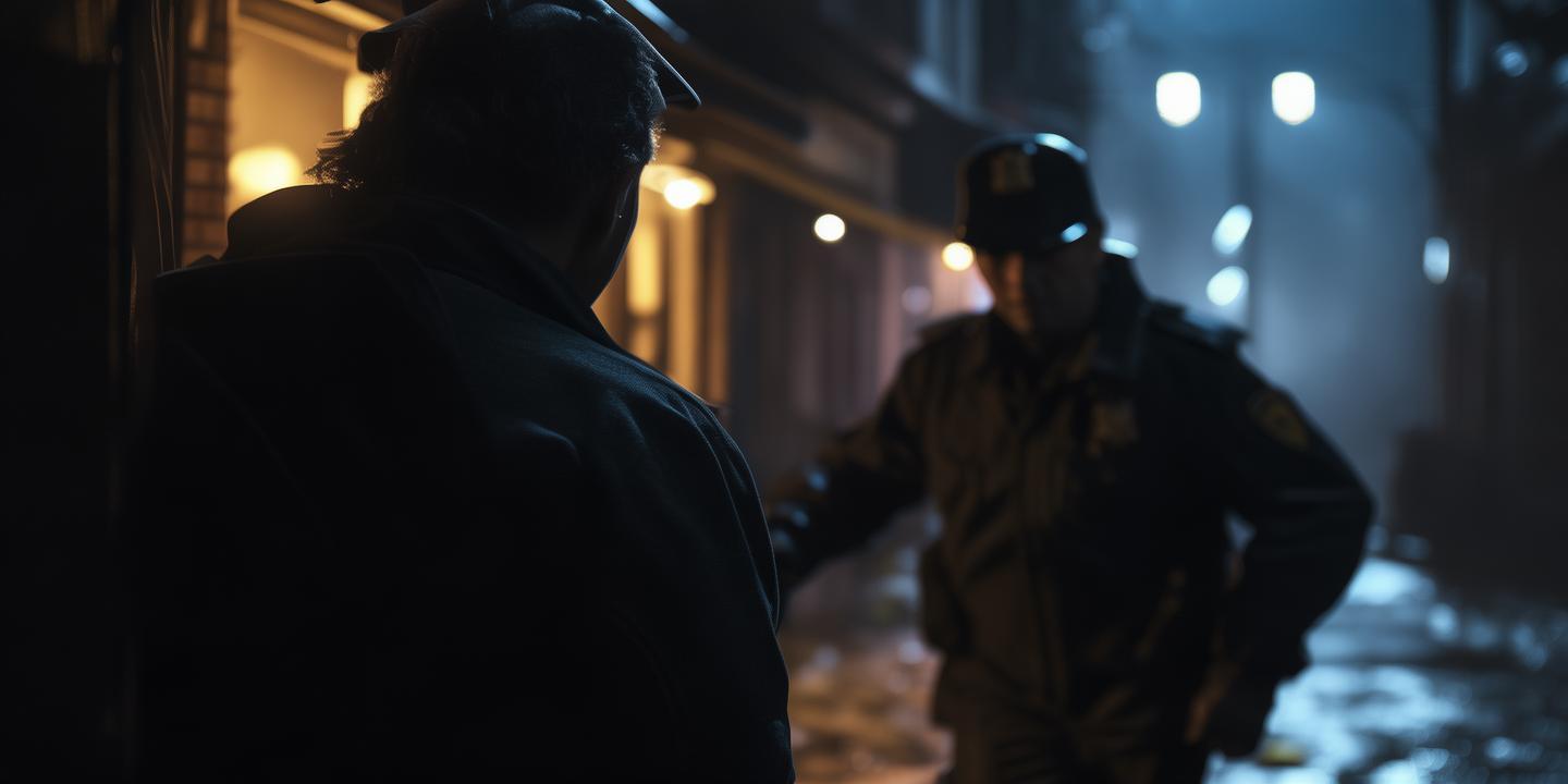 物业警察突击抓人，这违法吗？